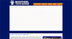 Desktop Screenshot of bootheelyouthmuseum.org
