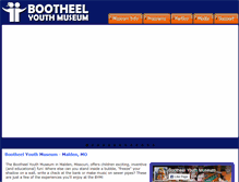Tablet Screenshot of bootheelyouthmuseum.org